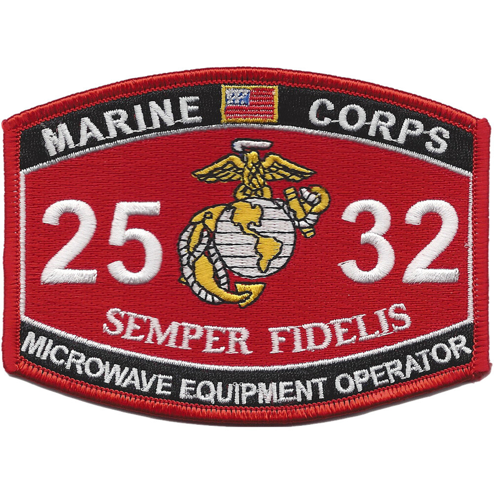 2532 MOS Microwave Equipment Operator Patch