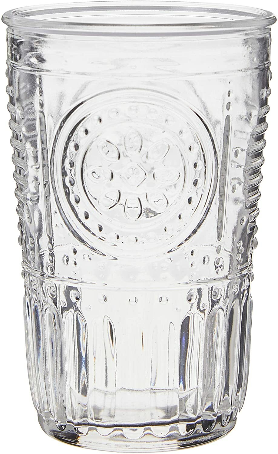 Bormioli Rocco Italian Romantic 10.25 Ounce Water Glasses, Set of 6 - Clear