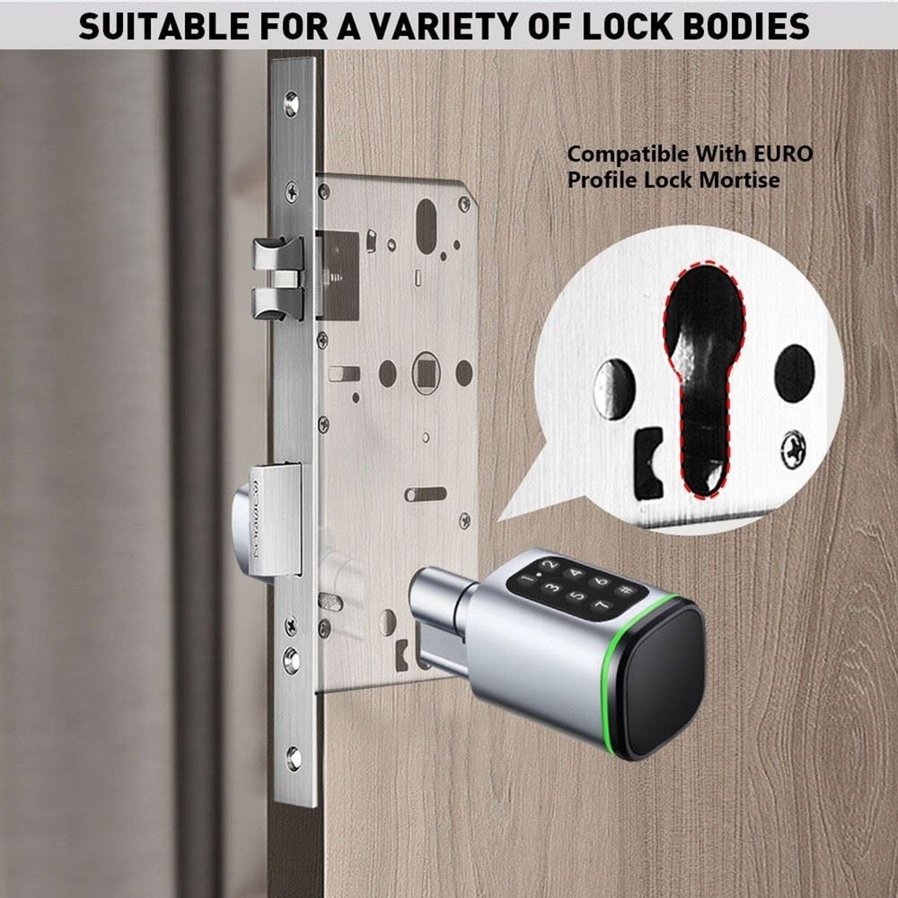 Password Swipe Card Intelligent Lock APP Bluetooth Unlocking