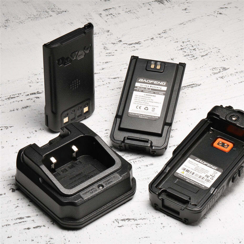 Baofeng UV-9G GMRS Radio [2 Packs] | 5W | IP67 Waterproof | Repeater Capable