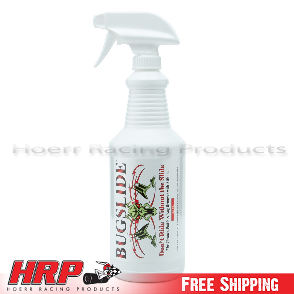 BugSlide Cleaner Polish and Bug Remover 32oz Spray Bottle