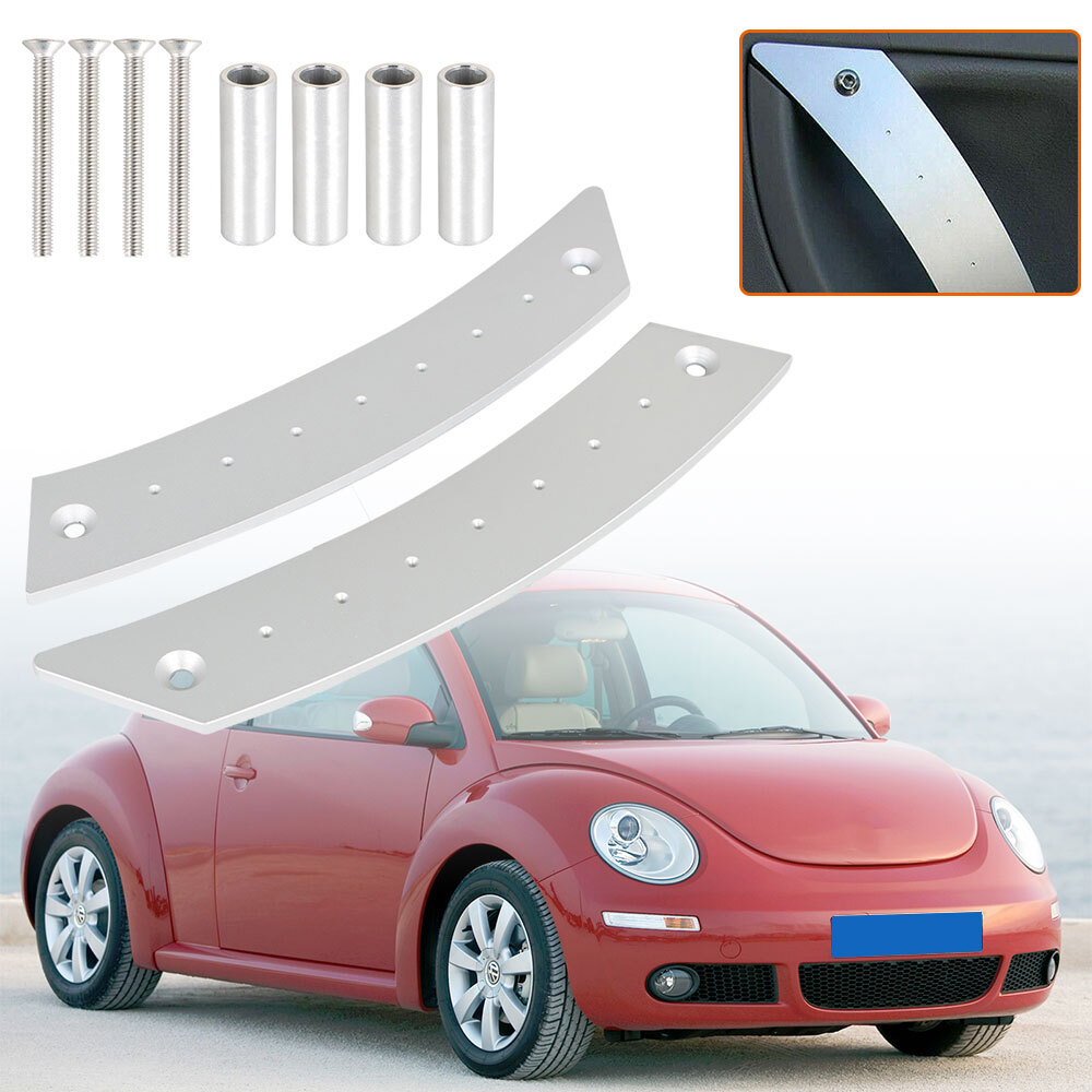 Fit For VW Beetle Bug 1998-2010 Pull Handle Interior Door Handle Panel Pair