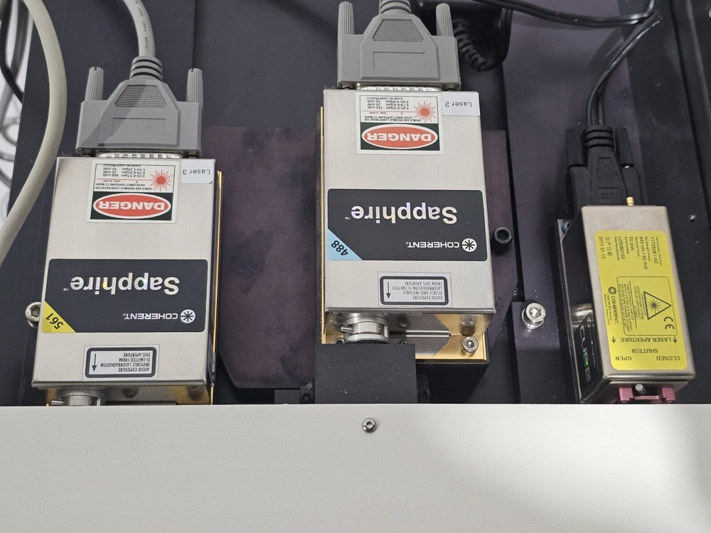 Nikon D-Eclipse C1 Confocal Microscope System w/Coherent Sapphire Laser Unit