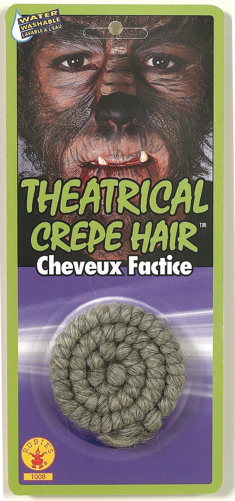 100% Wool Crepe Hair