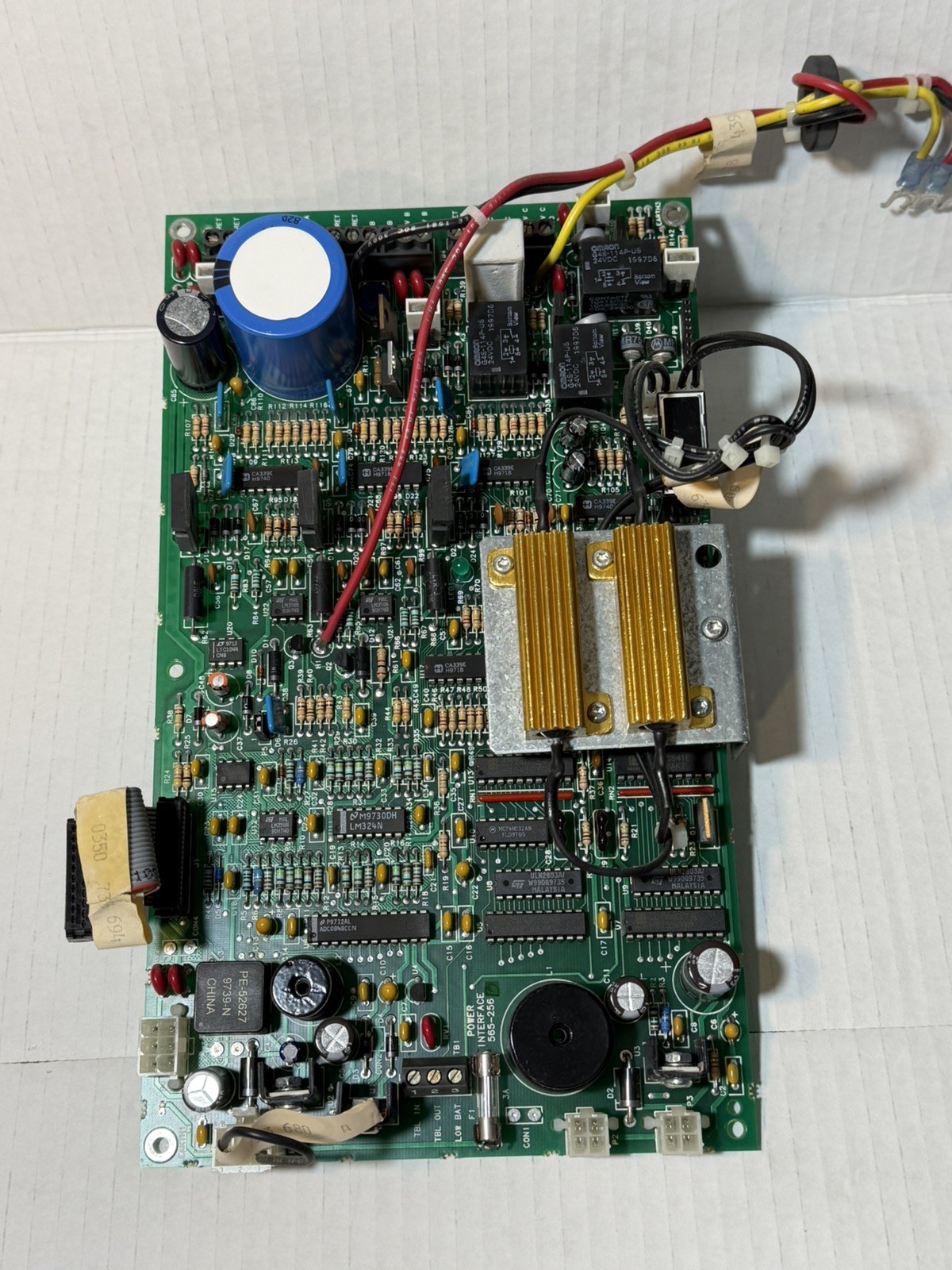 Simplex 636-341 GoldWing Power Supply w/ 565-247 for 4020/4100 Panel USED TESTED