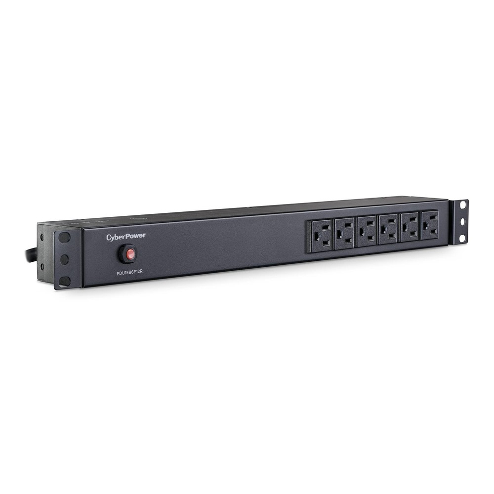 CyberPower PDU15B6F12R 100 125 VAC 15A Basic PDU