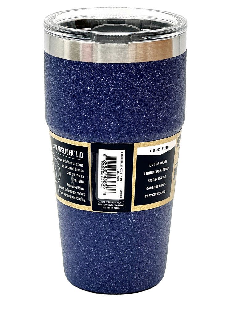 Yeti 20 oz Stackable Cup Moon Dust Limited Edition Stone Texture Shimmer