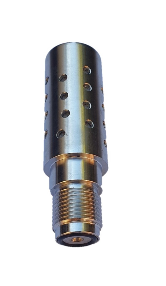 SCUBA Tank Emptying Silencer