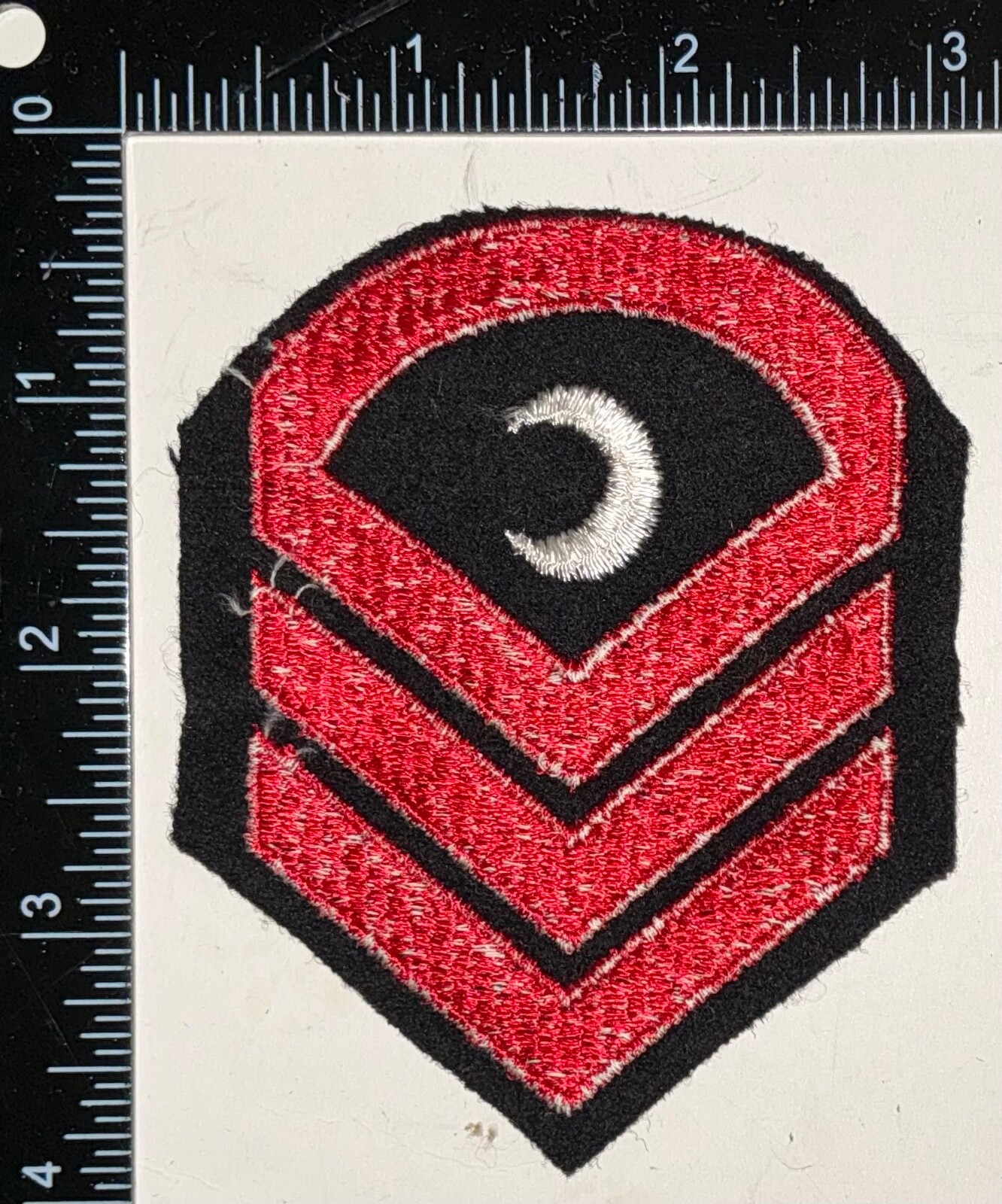 WW2 US Merchant Marine CPO Chief Petty Officer Cook Steward Emergency Rate Patch