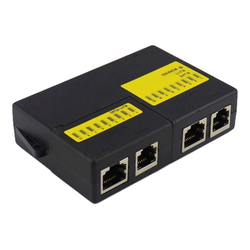Mini Cable Tester LAN Cable Test Tools Networking Tool RJ45 RJ11