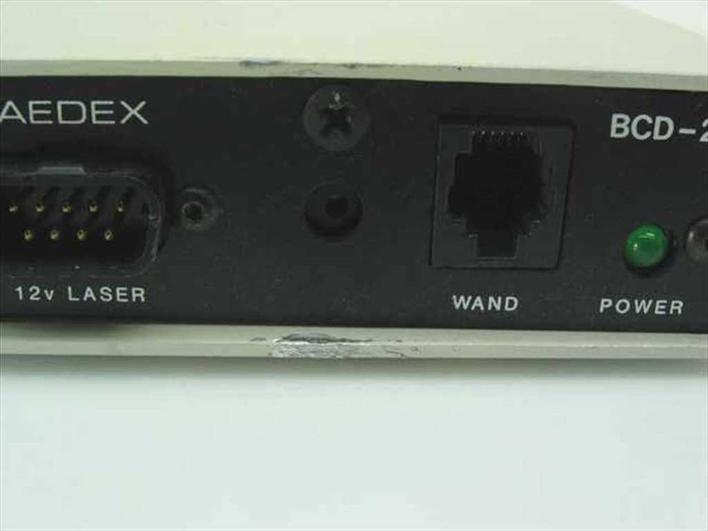 Aedex BCD-200 Barcode Scanner / Decoder - As Is