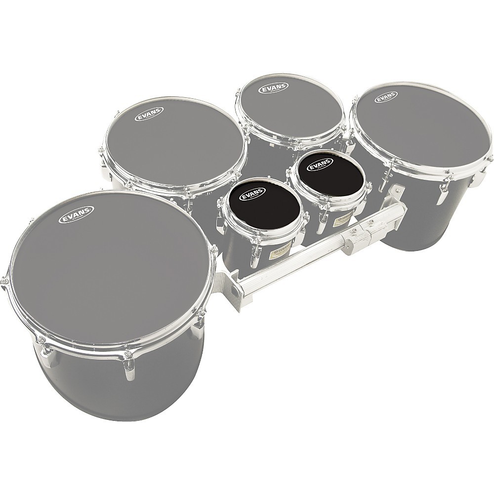 Evans MX Black Tenor Drumhead 6" Shot 3-Pack