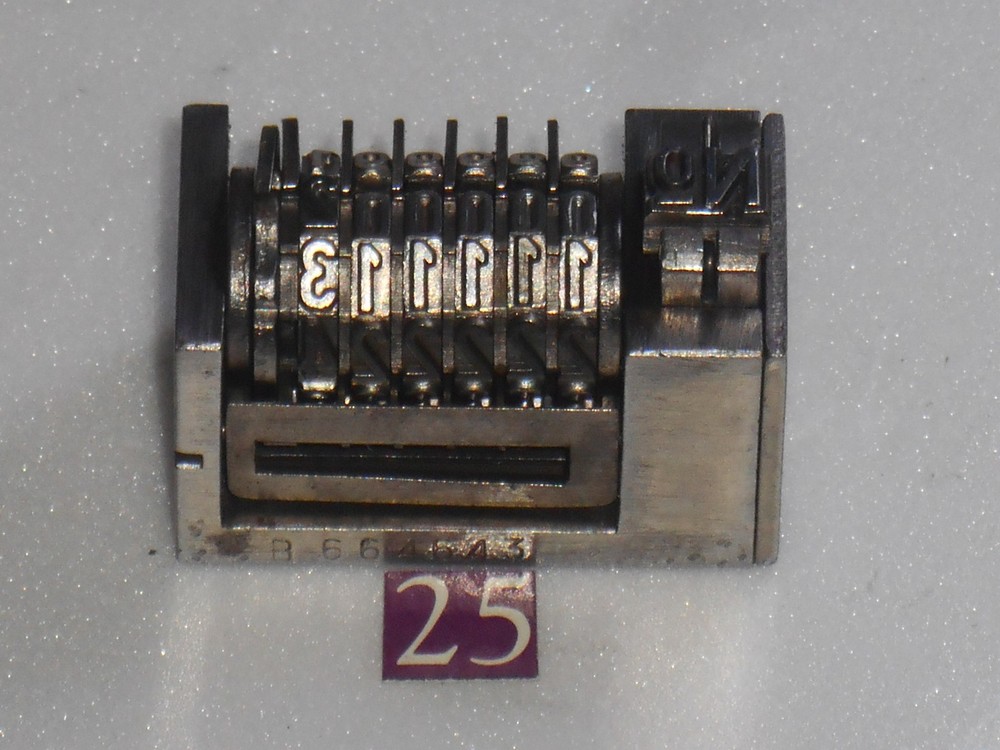 ATLANTIC | letterpress numbering machine |25
