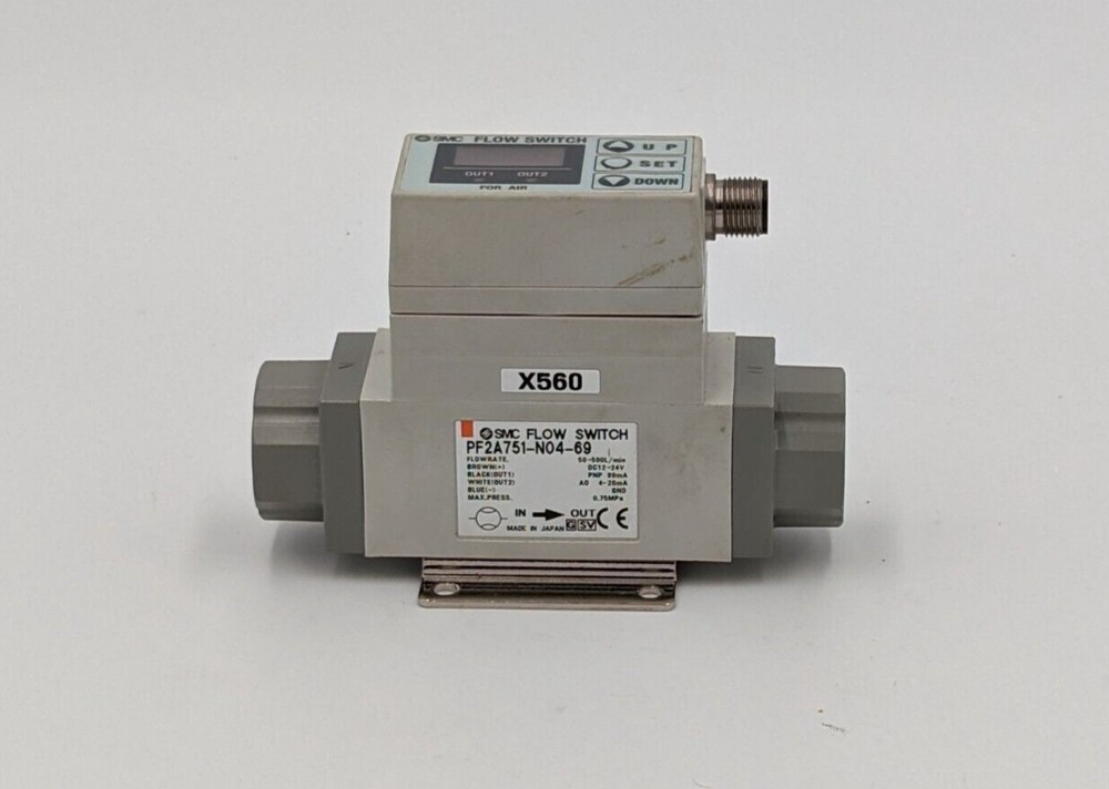 SMC flow switch PF2A751-N04-69 used