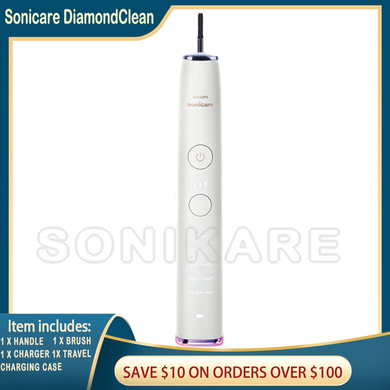 Philips Sonicare DiamondClean Smart 9500 HX993W Toothbrush set without box white