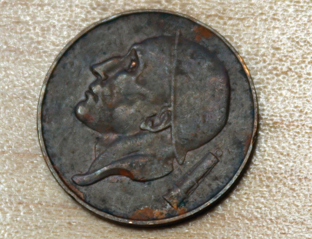 1952 Belgium 50 Centimes
