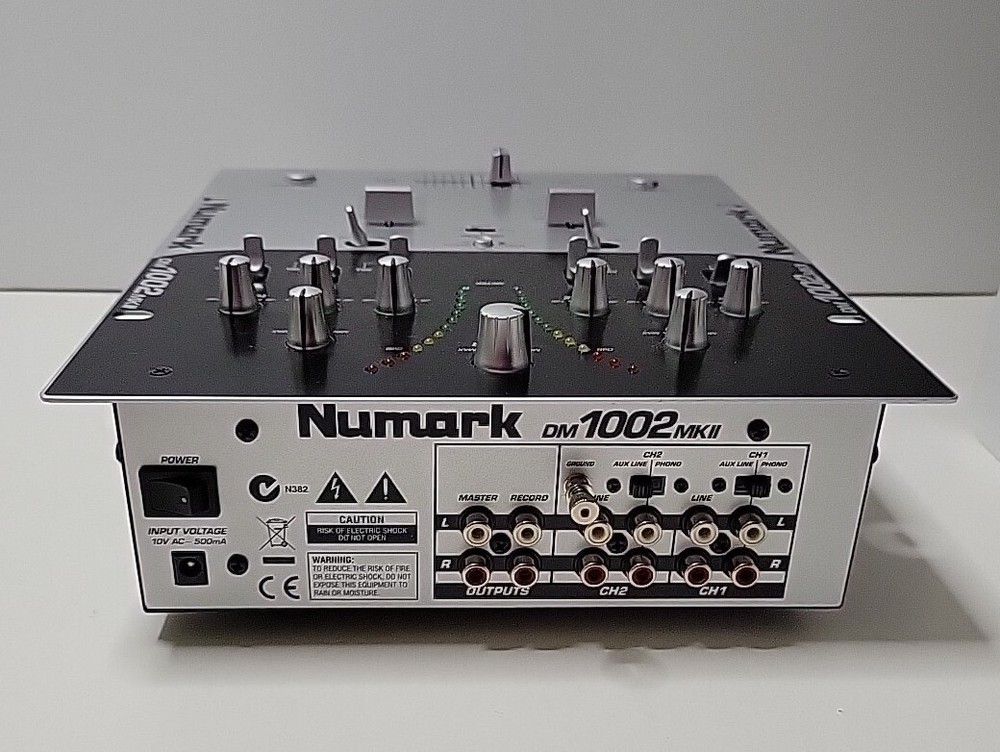 Numark M3 Tabletop 2 Channel Scratch DJ Mixer No Cord Untested
