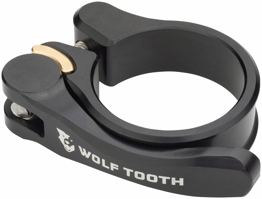 Wolf Tooth Components Quick Release Seatpost Clamp -  31.8mm - Black