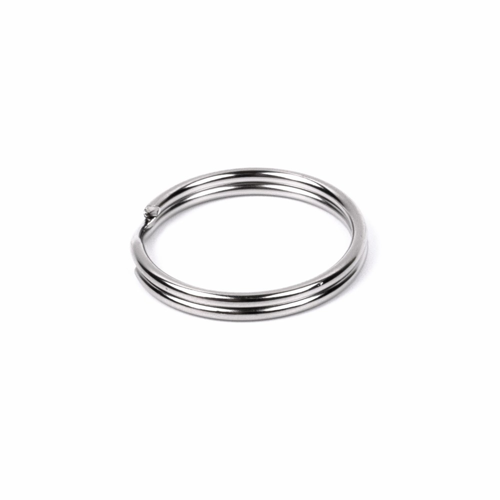 Country Brook Design® 3/4 Inch Split Ring Key Chain Rings, 50 Pack
