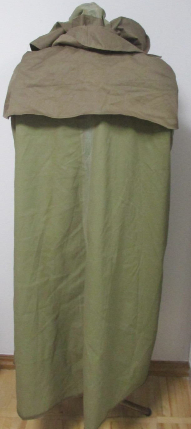 uniform USSR soviet Army officers raincoat cape military tent hunting fishing