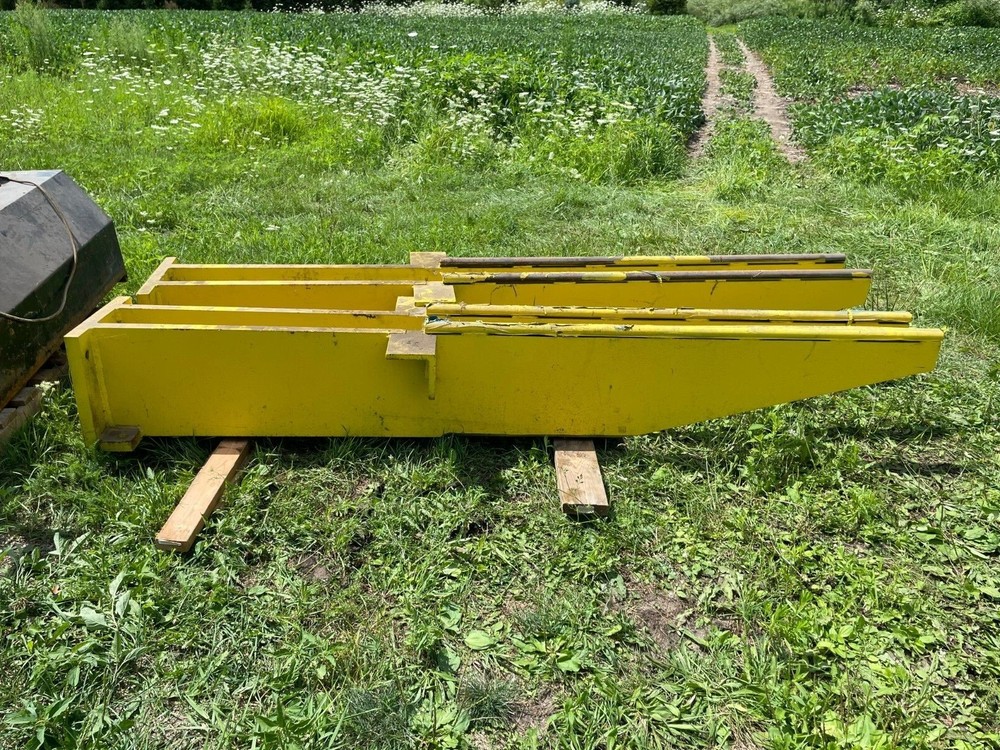 Forklift coil boom attachment extention