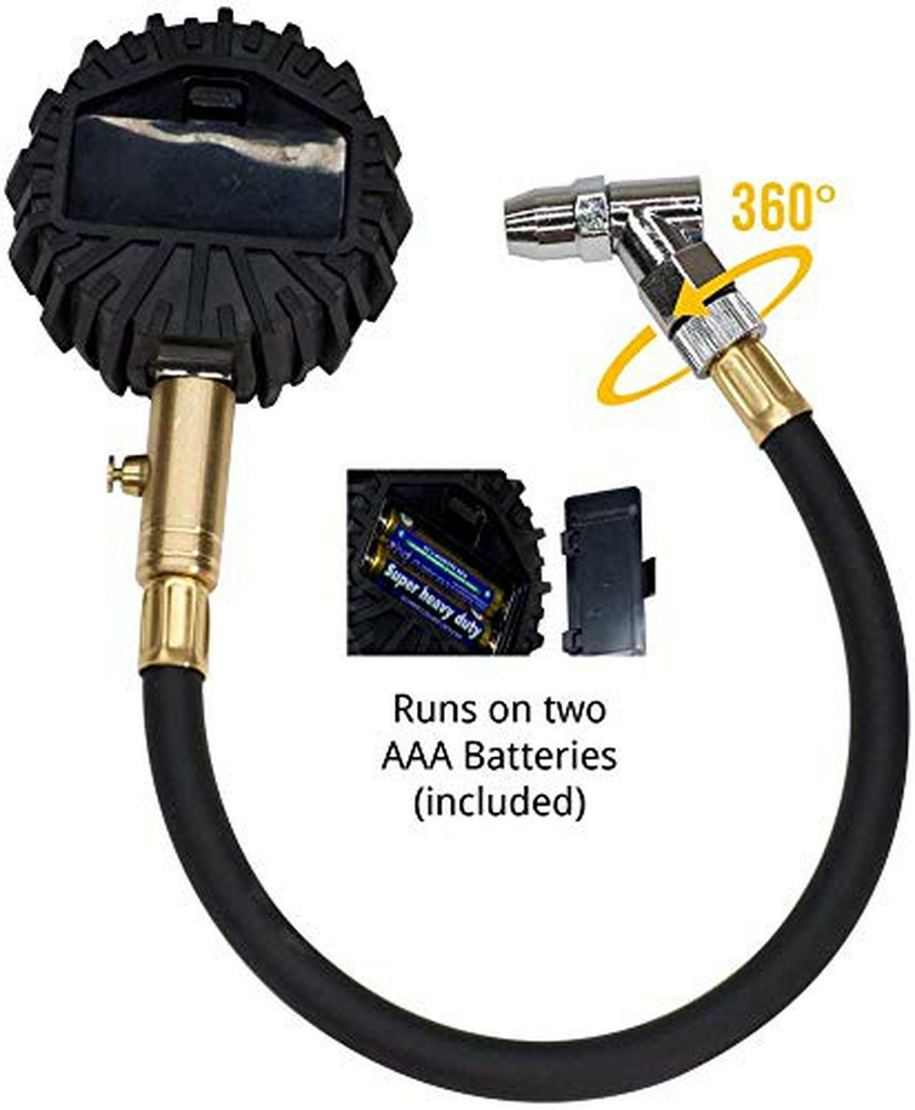 JACO ElitePro Digital Tire Pressure Gauge - Professional Accuracy - 100 PSI