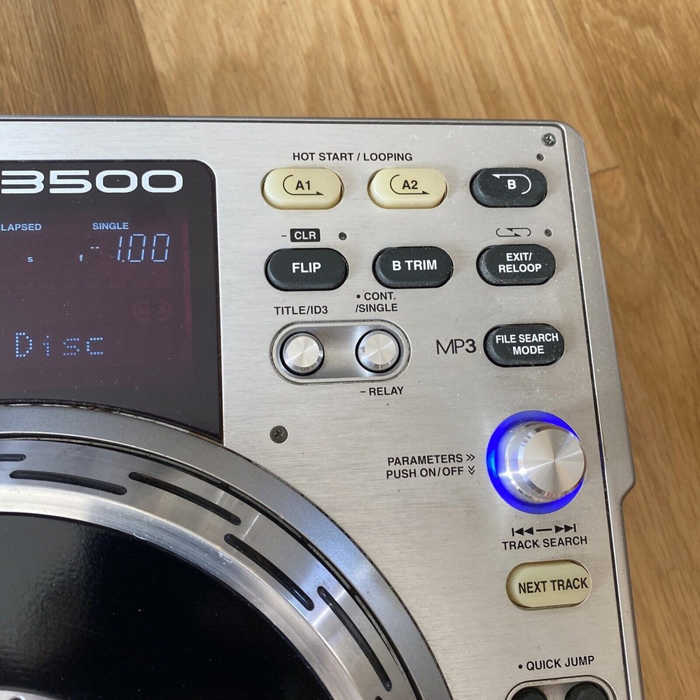 Denon DN-S3500 DJ CD Turntable TESTED/WORKING
