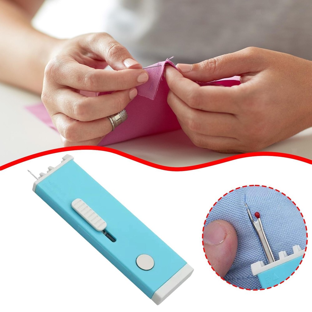 2 in 1 Needle Threader Seam Ripper Easy to Use Portable Durability Compact