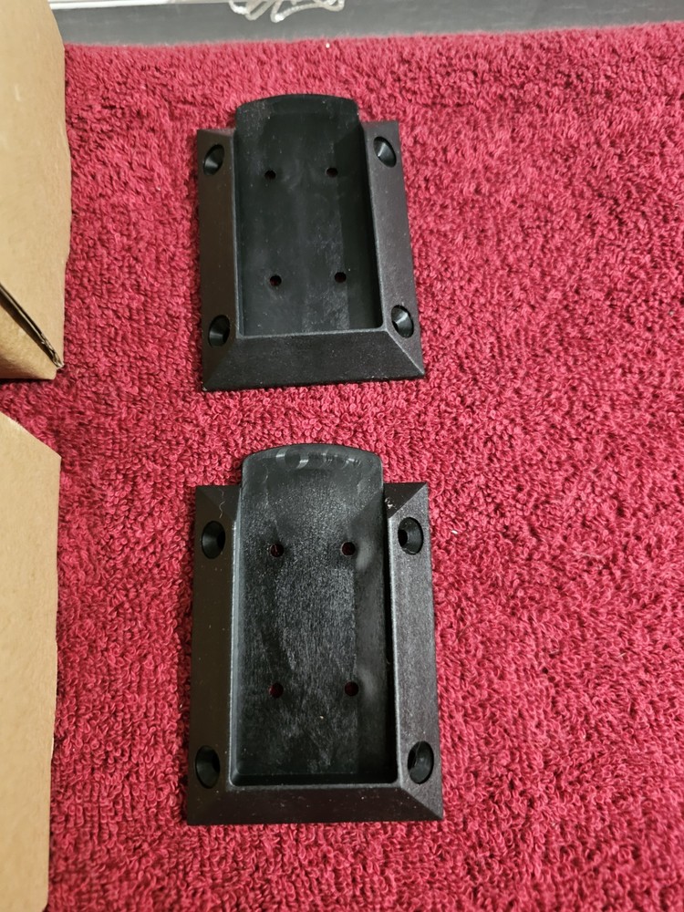 36Pcs Aluminum Deck Railing Brackets Connector for 2X4 Railing Wood Post