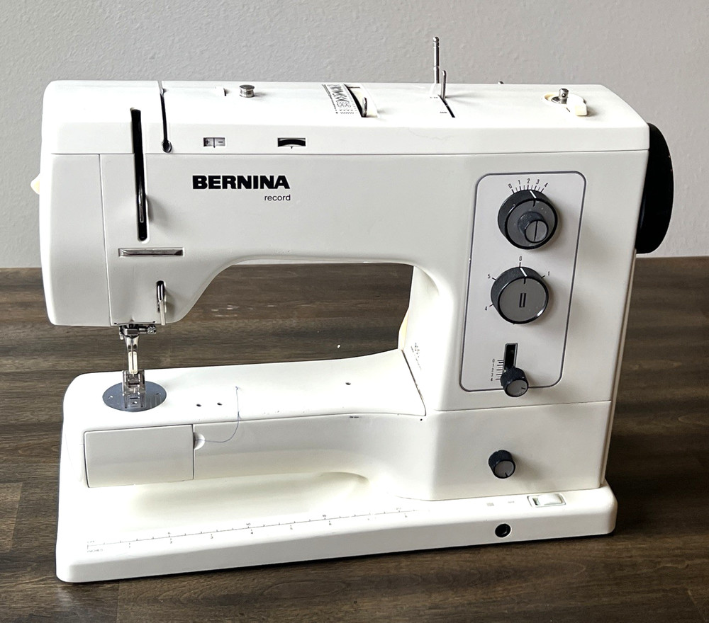 Bernina 830 Record Sewing Machine Bundle - Feet, Cases, Extension & Guide +