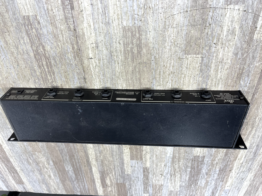 DBX1 project 266 2 Channel Compressor/Gate no charge as is