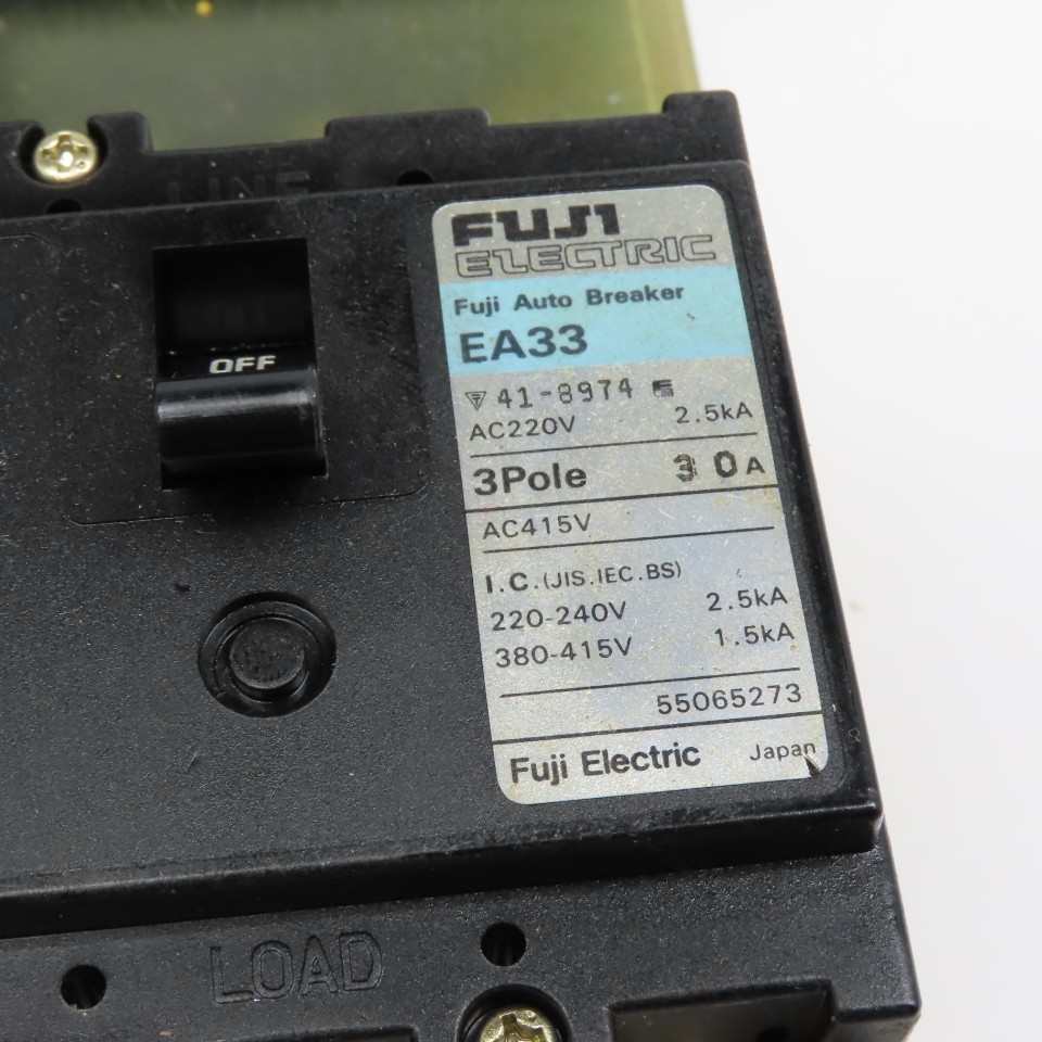 Fuji EA33 EA32 Robot Circuit Breaker Load Assembly 5-30A