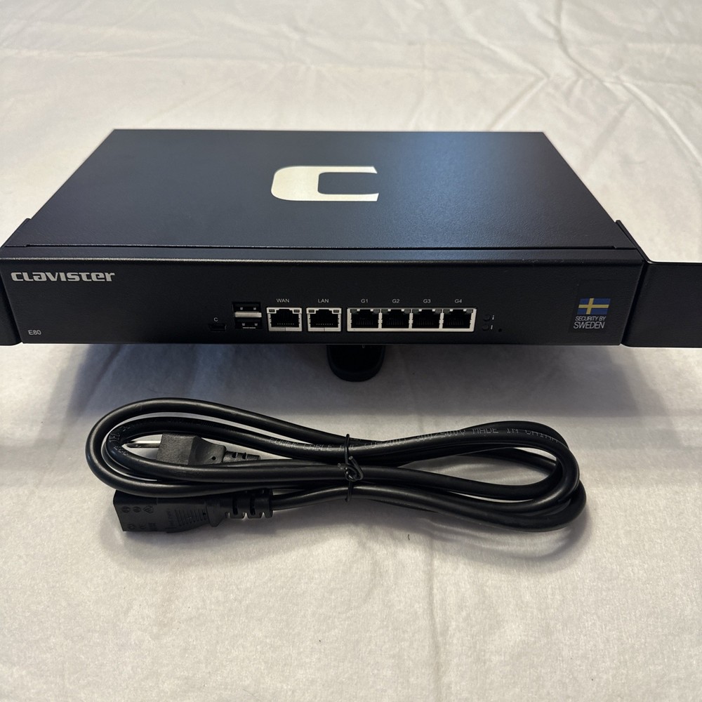 Clavister E80 Rev B Network Firewall