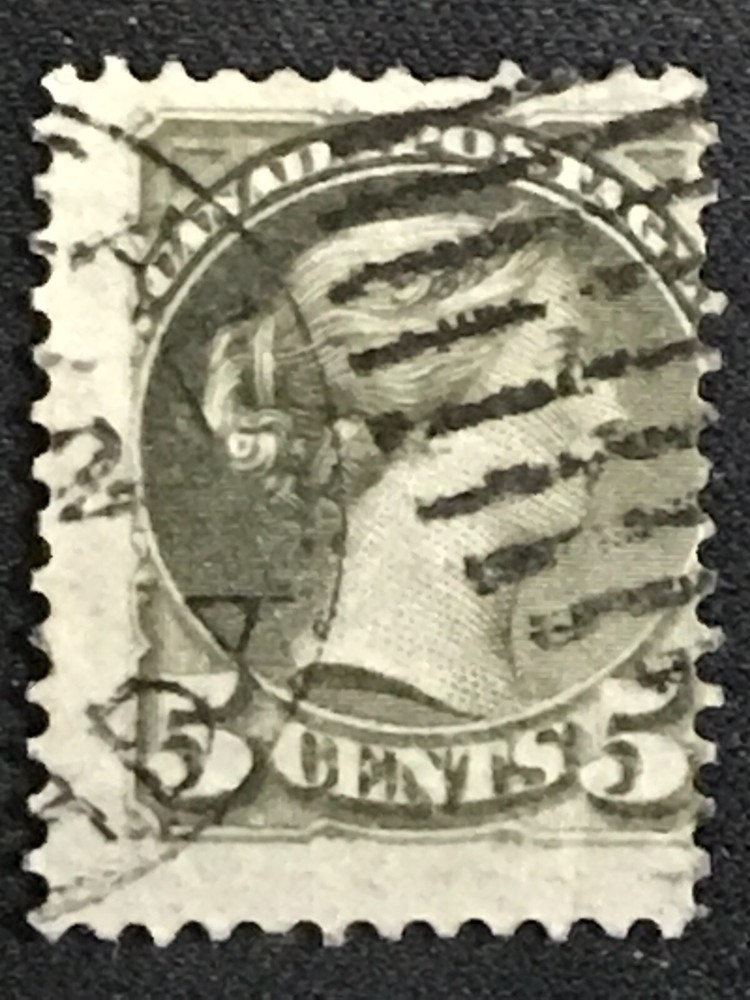 Canada SC #38 Used Poor Centering 1876