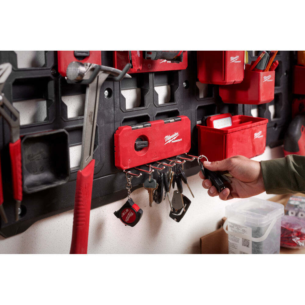 Milwaukee 48-22-8329 PACKOUT 7 Hook Wall Mounted Rack
