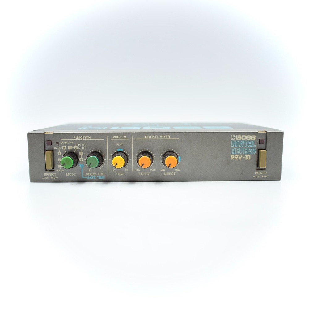 BOSS RRV-10 Digital Reverb Micro Rack Series MIJ Guitar Effect Processor