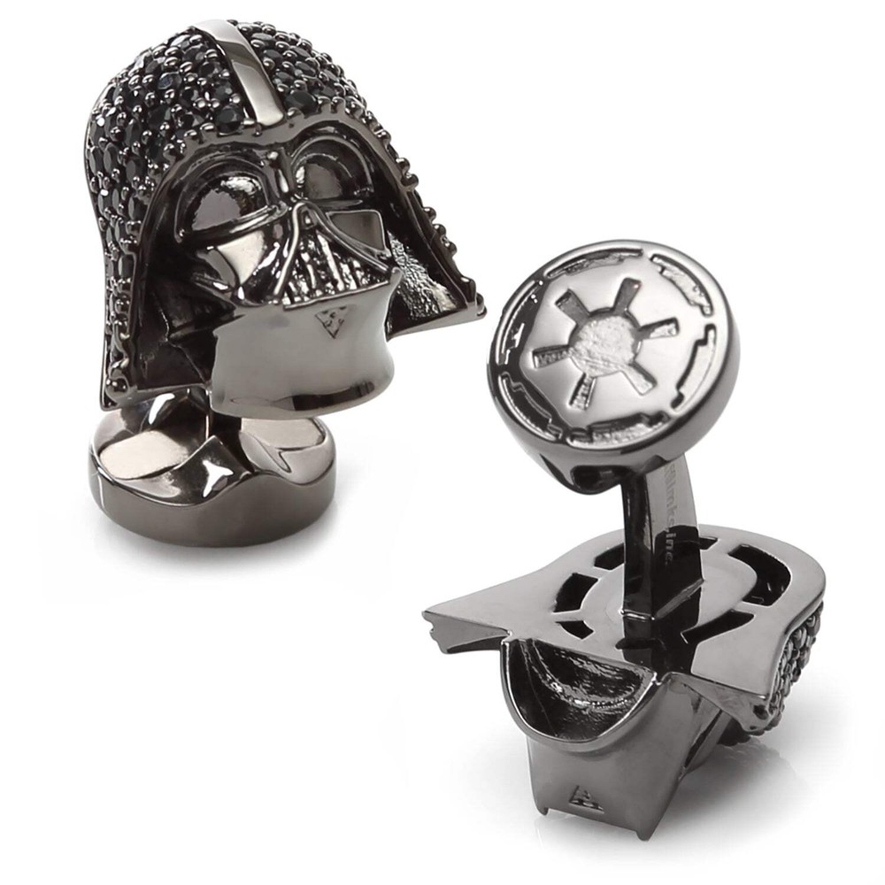Star Wars Darth Vader Crystal 3D Cufflinks