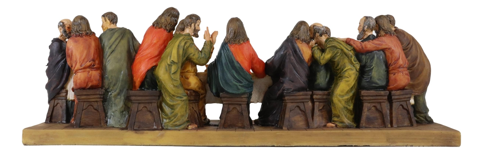 Ebros Da Vinci The Last Supper Of Jesus and Disciples Holy Communion Figurine