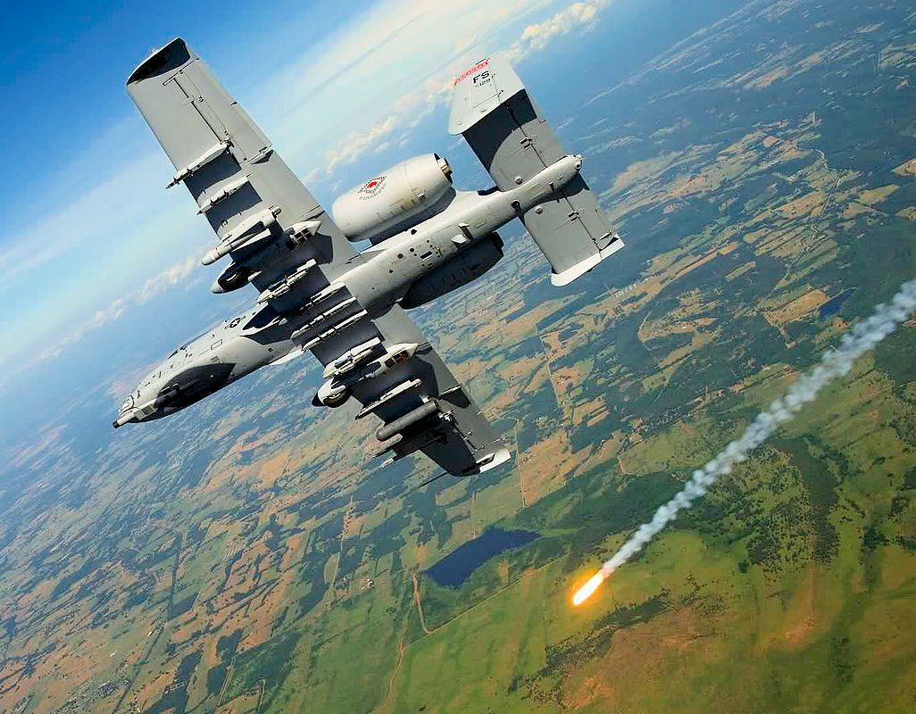 RARE US Air Force A-10 Thunderbolt II Warthog Iraq Afghanistan USMC USA CAS Hog