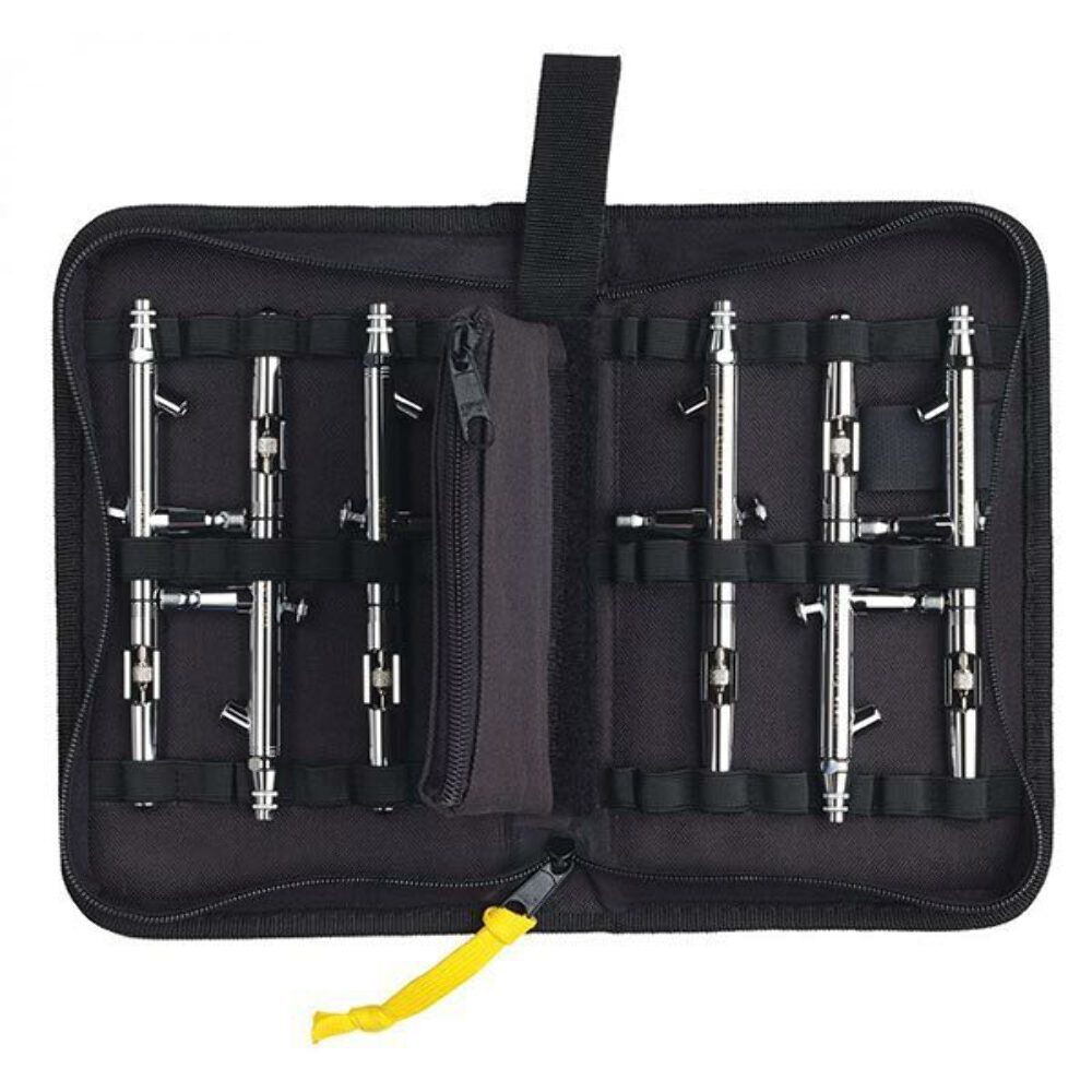 Iwata Eclipse HP-BCS 6-Pack with Zippered Airbrush Case, Model ECL2006M