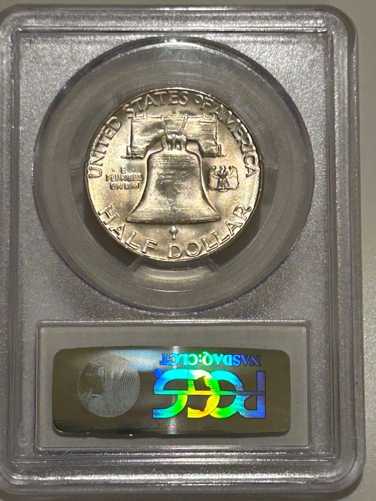 1951 S Franklin Silver Half Dollar PCGS MS64 Better Date Franklin
