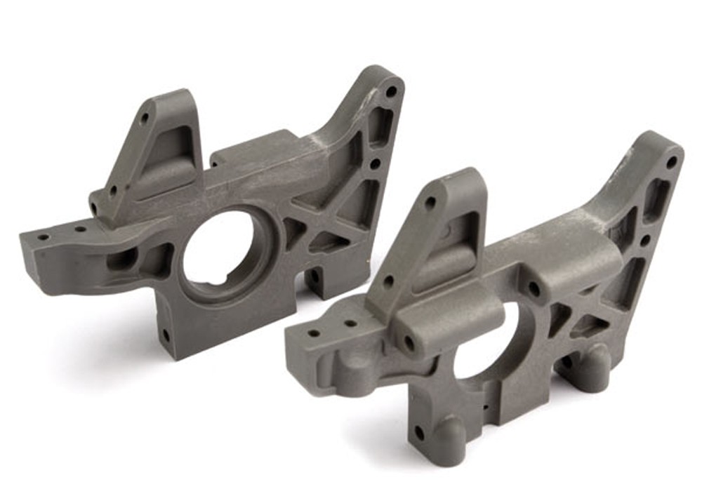 Traxxas 4930R - Front Left & Right Bulkheads, Grey