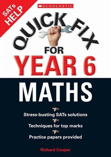 Quick Fix for Year Six Maths (Quick F, Richard Cooper, New, Pape