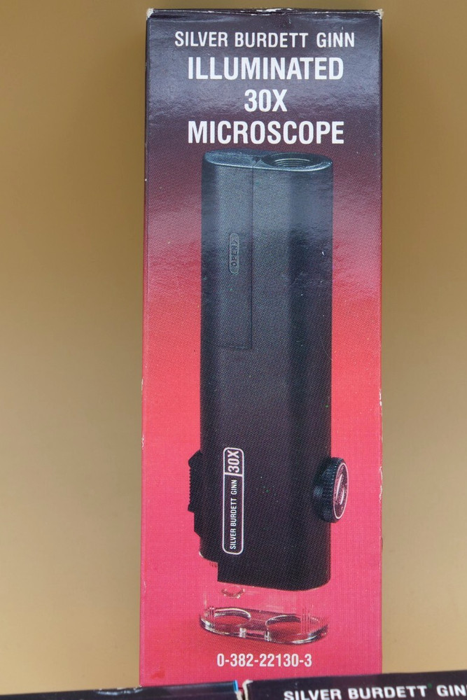 Silver Burdett Ginn Illuminated 30X Microscope