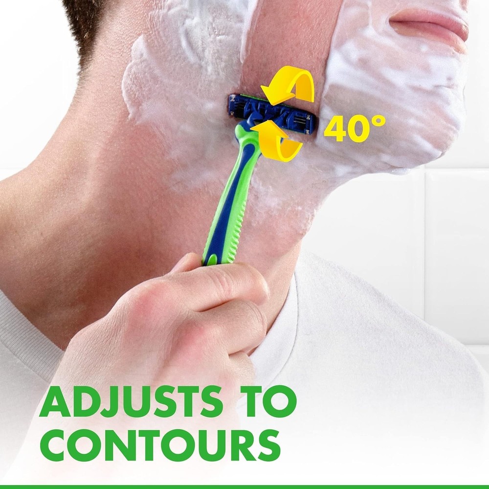 Sensor3 Sensitive Men's Disposable Razor 4 Razors-USA