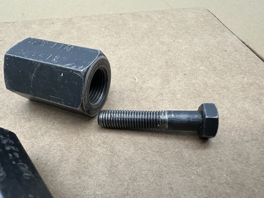 Vintage OTC Tools Threaded Puller Adapter 9M - 1/4-20 And 11M 5/16-18 Good Shape