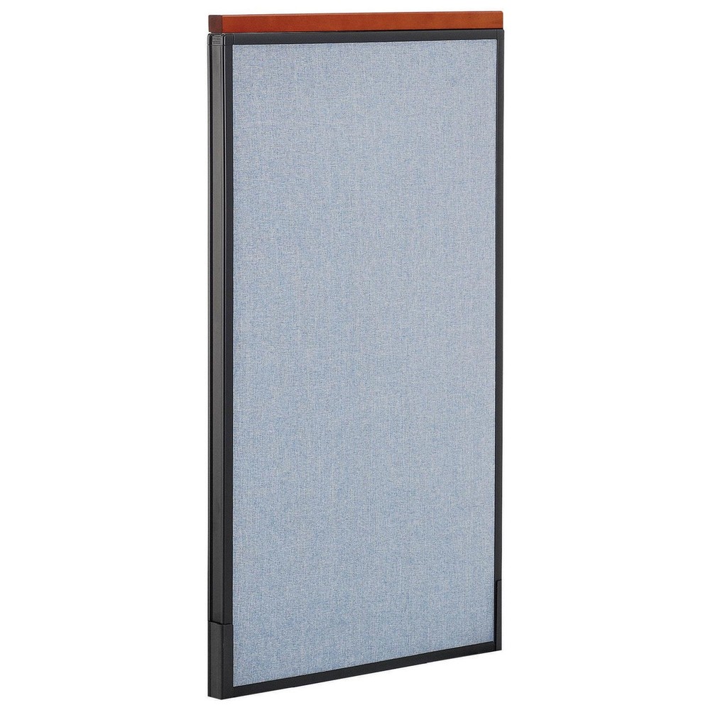 24-1/4"W x 43-1/2"H Deluxe Office Partition Panel Blue