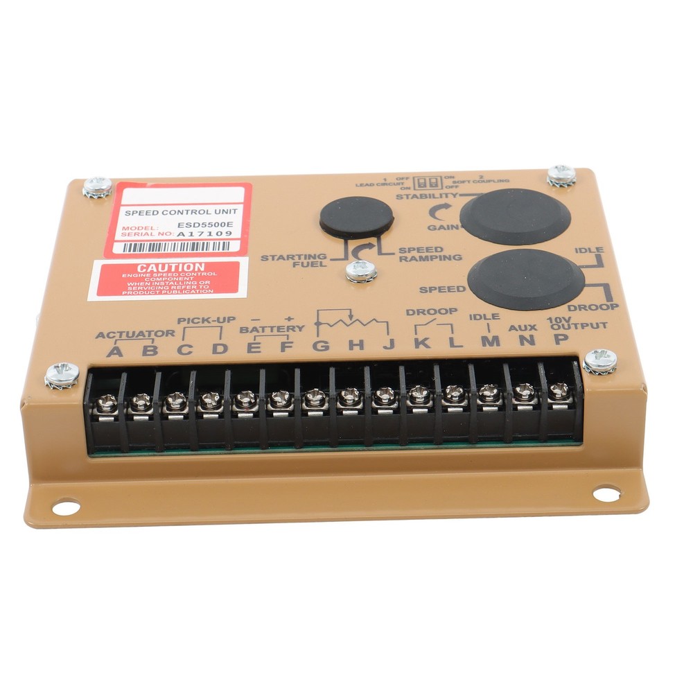 ESD5500E Alternator Generator Governor Actuator MSP6729 ElectricSpeed Sensor