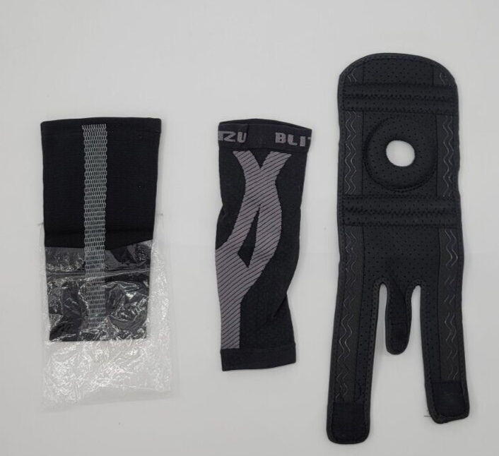 3 Athletic plus knee Wraps Supports Training body Ect.