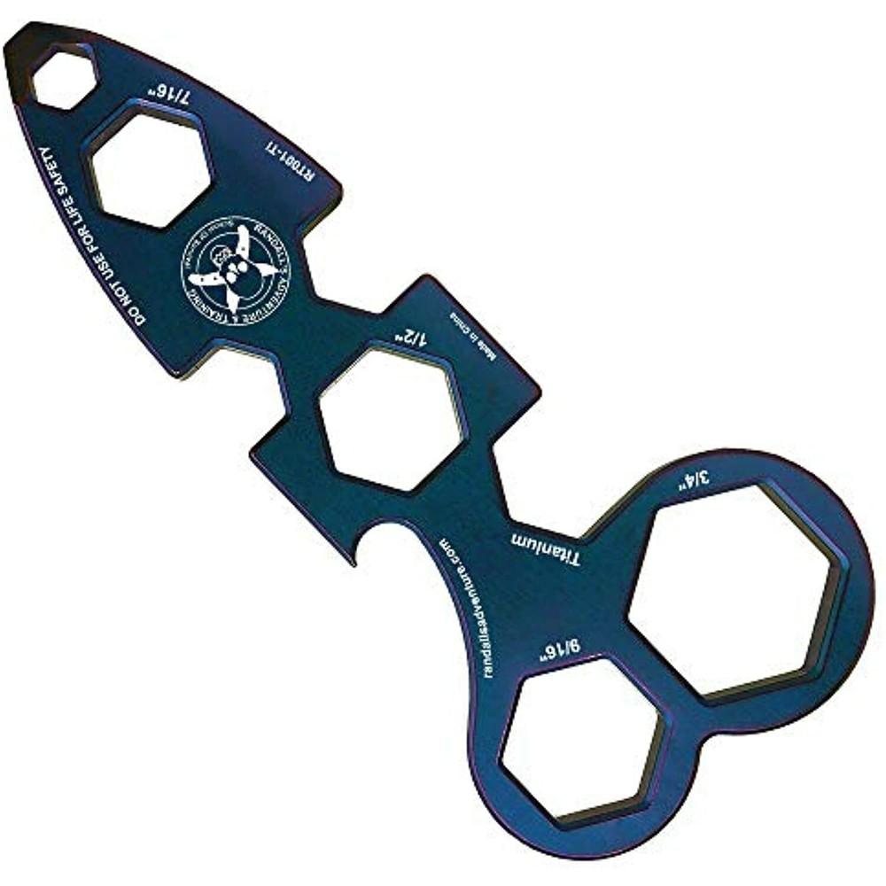 ESEE WRAT Wrench Multipurpose Tool (Titanium-Blue)